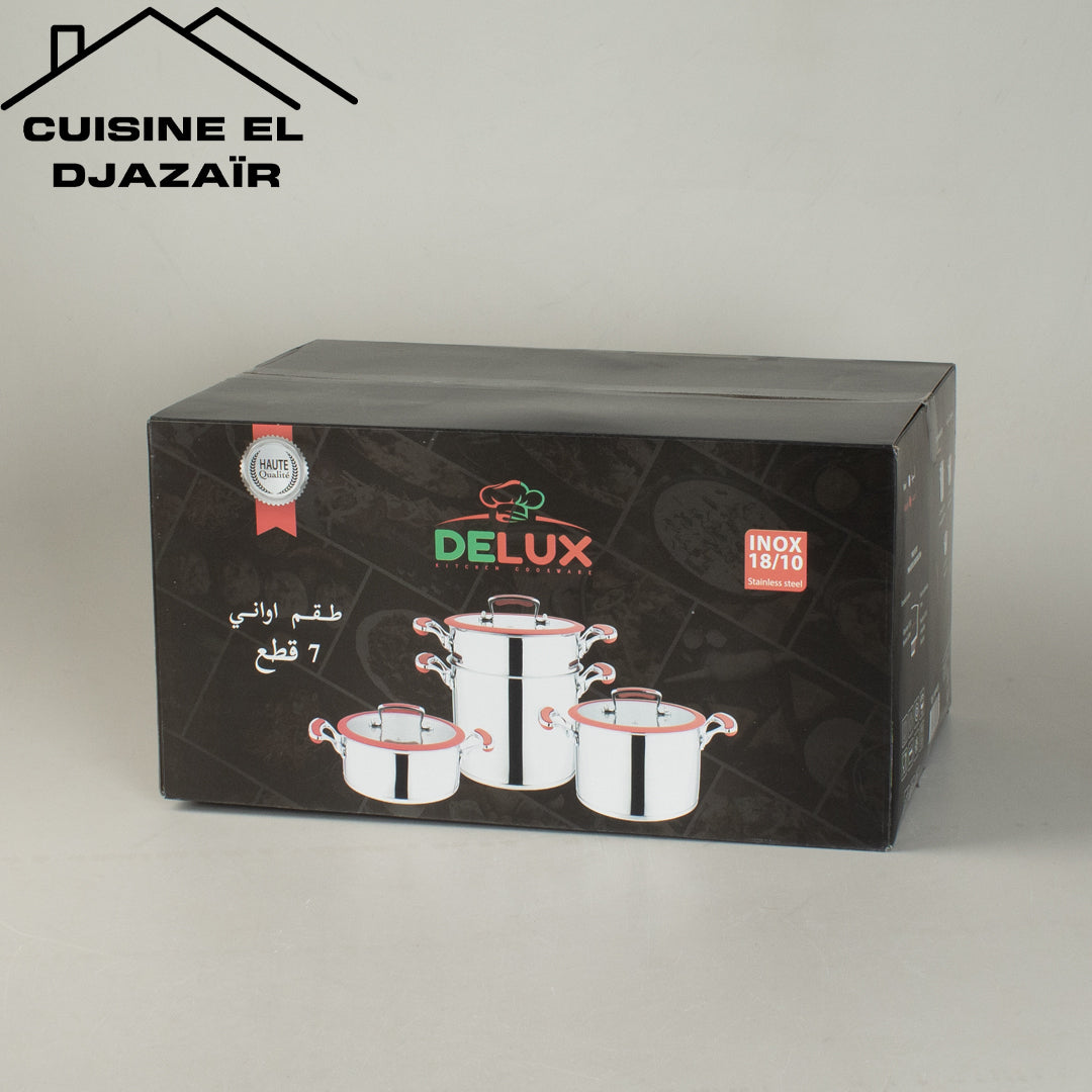 Serie Deluxe Inox & Silicone – 7 pcs