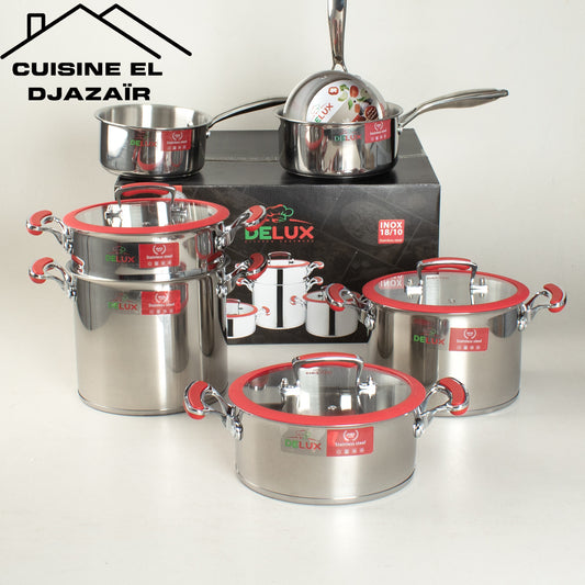 Série 10 Pcs Deluxe – Inox & Silicone