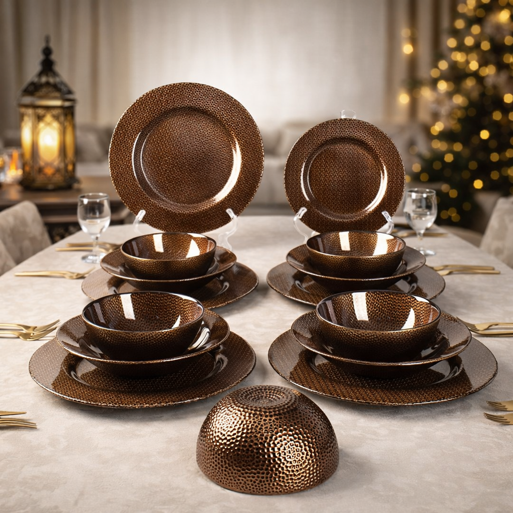 Service de table Luxe ✨ – 24 pièces