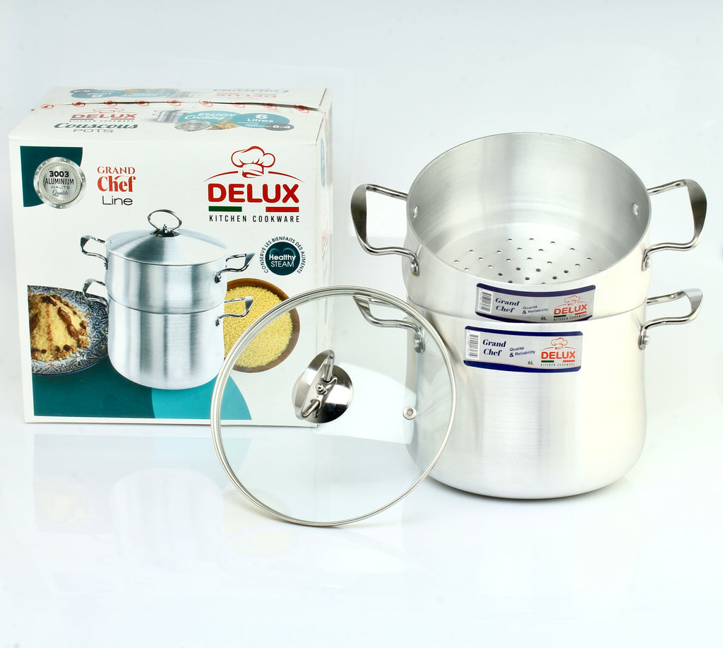 Couscoussier CHEF DELUX Aluminium – 8L