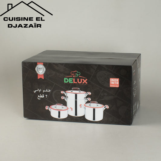 Serie Deluxe Inox & Silicone – 7 pcs