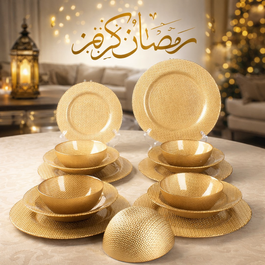 Service de table Luxe ✨ – 24 pièces