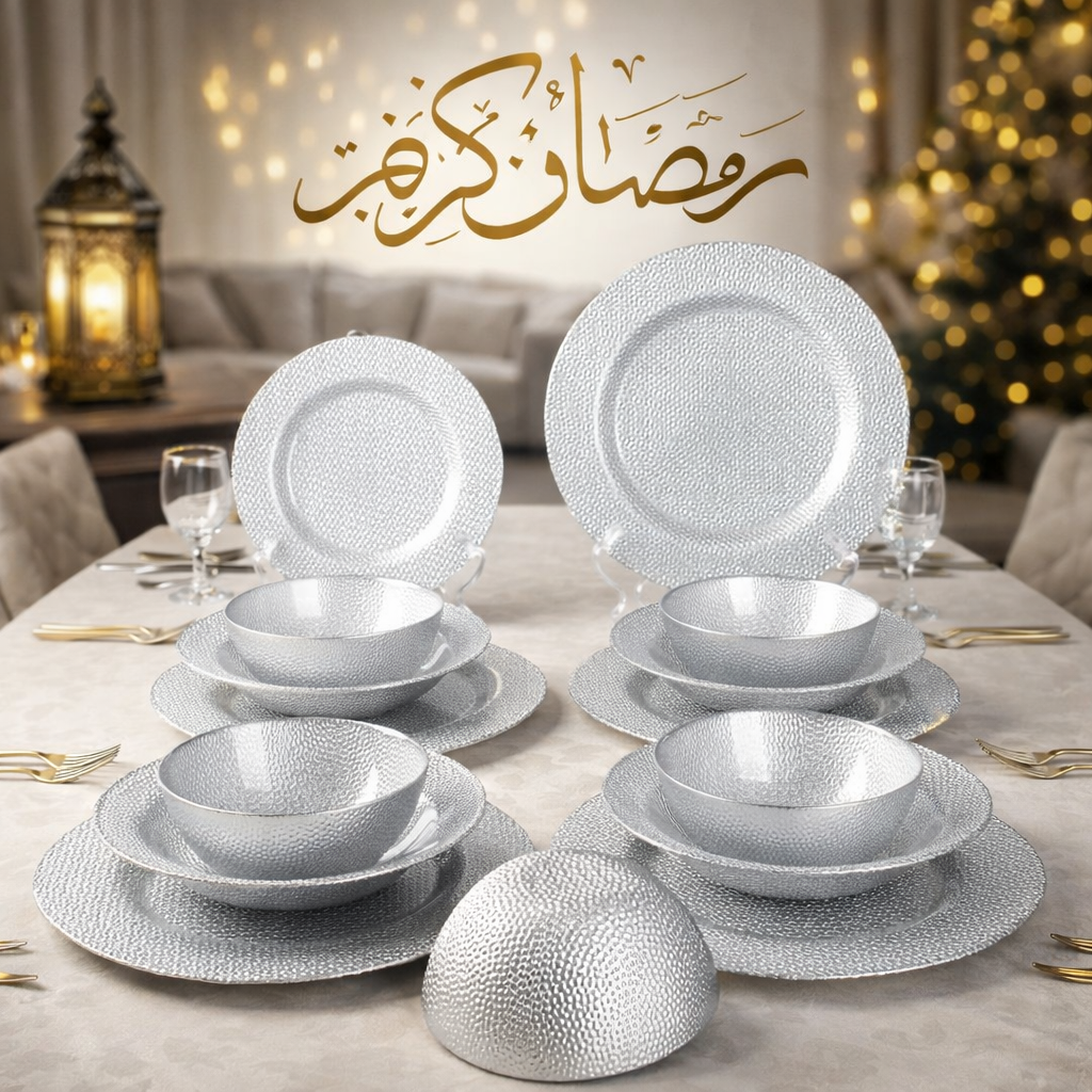 Service de table Luxe ✨ – 24 pièces